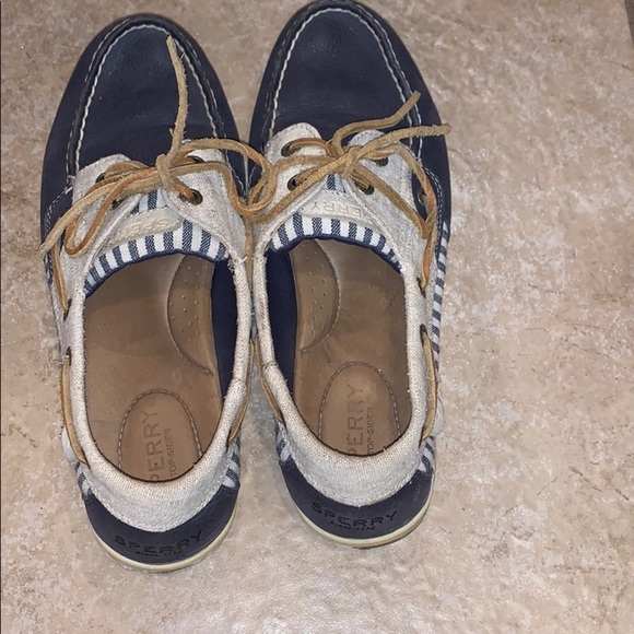 Sperry Koifish Stripe Woman’s Top sider Boat Shoe - Picture 4 of 10